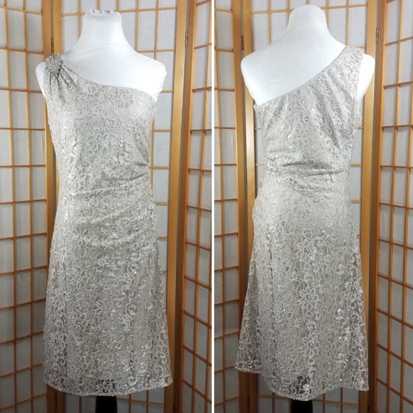 champagne silver dress